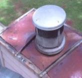 Chimney Chase Pan Rusting Leaking Jacksonville Florida Georgia
